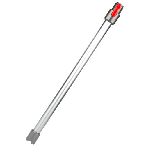 Fullclean Extension Wand Replacement for Dyson V15 V15s V11 V15 V10 V8 V7 Detect Absolute Cyclone,Quick Release Rigid Stick Tube Rod 28.5 Inch(Not for Slim) (Silver)