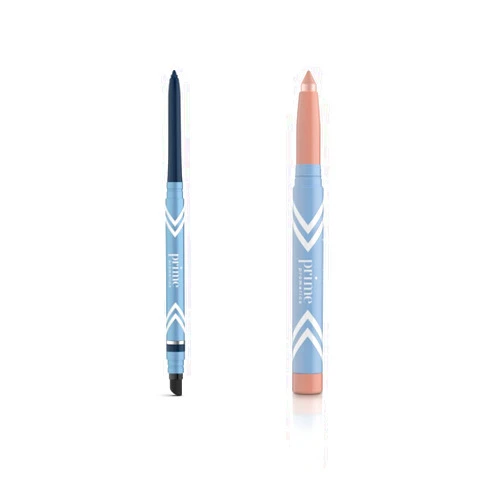 PRIME PROMETICS PrimeEyes Glide Eyeliner (sapphire) + PrimeEyes Brightener (stardust)
