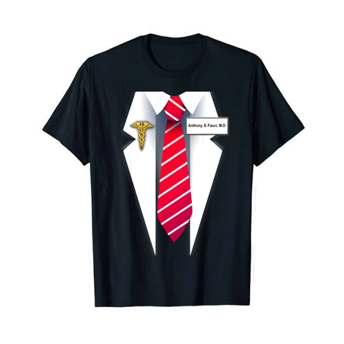 Dr Anthony Fauci Halloween Doctor Costume Dr Anthony Fauci Costume T-Shirt