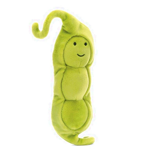 Jellycat Vivacious Vegetable Pea Food Plush