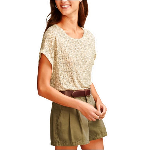 Lucky Brand Women's Printed Dolman Tee