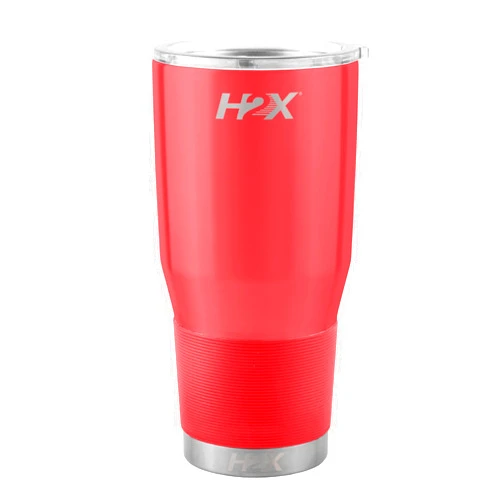 Boelter Brands H2X Vacuum Sealed Ultra Tumbler, 30-ounce, Coral