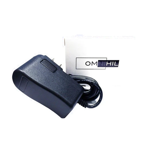 Omnihil AC/DC Adapter Compatible with Lizber Baby Night Light Moon Star Projector Power Supply