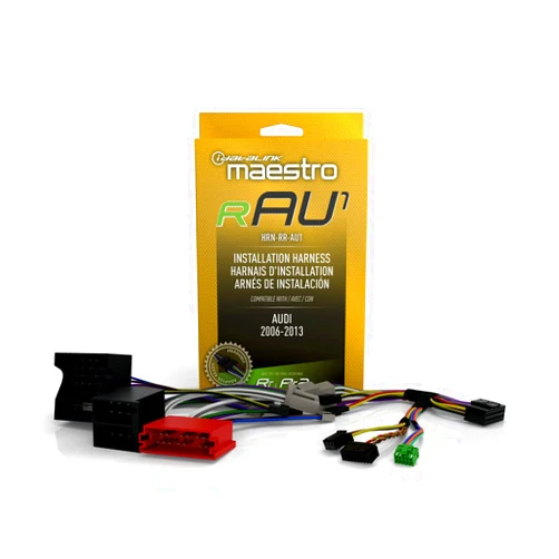 Idatalink Maestro HRN-RR-AU1 Plug and Play T-Harness for Compatible Audi Models (2004 to 2014)