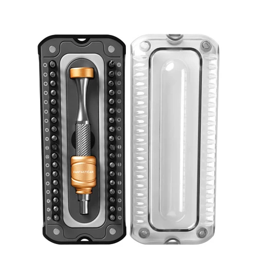 FantastiCAR 37PCS Precision Screwdriver Kit, Durable S2 Steel Microbits, with Low-Gravity Design Magnetic Driver Handle, for Electronics Repair
