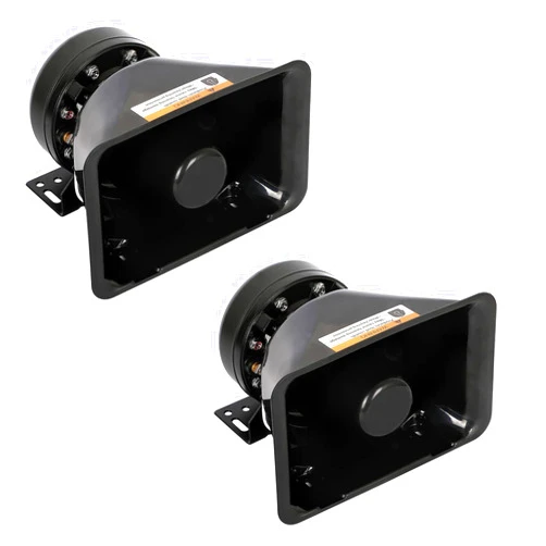 FEXON High Performance Siren Speaker Compatible with Any 100-200 Watt Siren 100W 200W(2 pcs)
