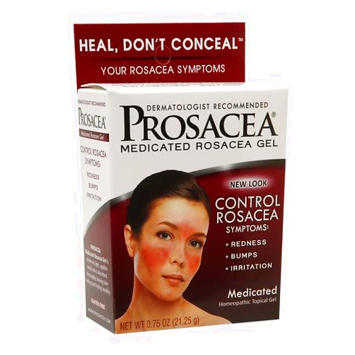 Prosacea Rosacea Treatment Homeopathic Topical Gel 0.75 oz (21.25 g) by Prosacea