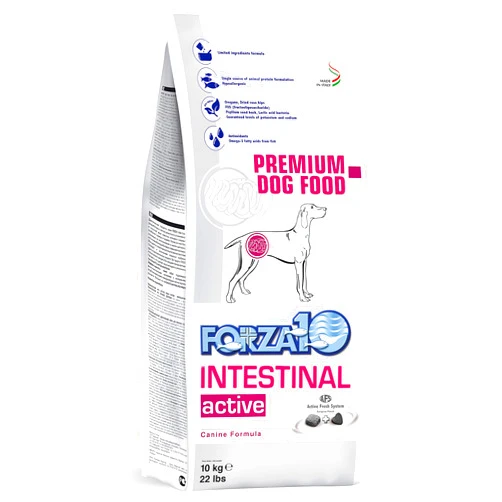 Forza10 Active Dry Intestinal Dog Food, Gastrointestinal Dog Food, Digestive and Intestinal Diet Dry Dog Food for Adult and All Breeds