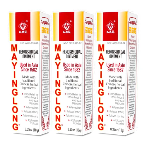Mayinglong Musk Hemorrhoidal Ointment (3 Pack)