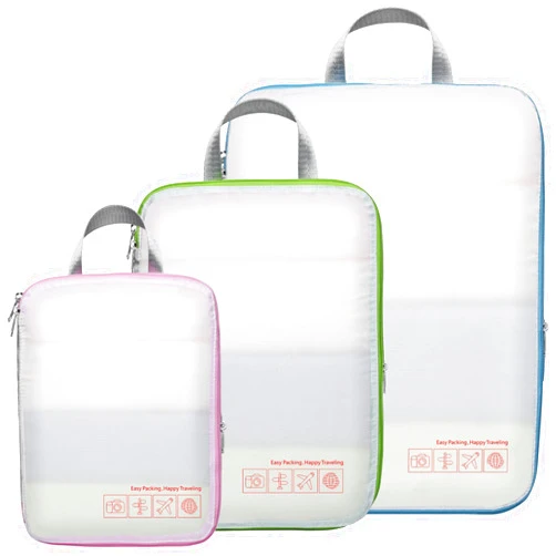 Cambond Compression Packing Cubes for Travel - Travel Bags Luggage Organizers Travel Essentials Compression Cubes for Carry on Suitcases