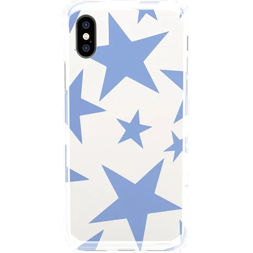 Casely iPhone X/XS Case | Stars Align | Blue & White Stars Case