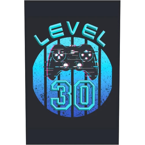 By MonVik Designs (Author) Level 30: Gaming notebook 30 birthday - 120 lined pages to write thoughts, ideas and impressions |Dina5 |Funny gamer gift idea for nerds and gamblers who love their PS console and controller