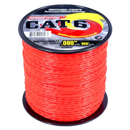 MaxPower 338931 0.080-in. x 960-ft. CAT6® Twisted Trimmer Line