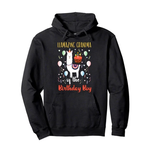 Bnz Party Supplies Kits Hemd Männer Frauen Kinder Lamasing Grandma Birthday Child Llama Theme Decoration Pullover Hoodie