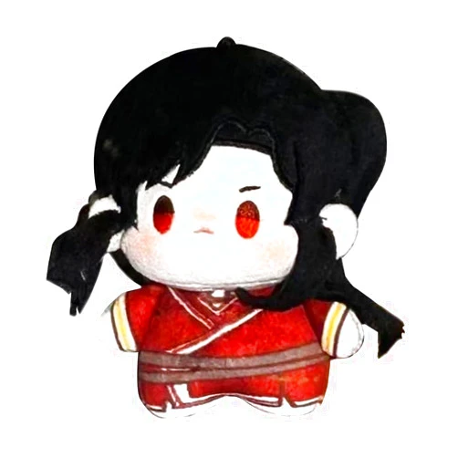 LUNK Anime Stuffed Figure Xie lian Plush Hua Cheng Figure 10cm/20cm/25cm Pendant Hand Puppet Pillow Sofa Decoration