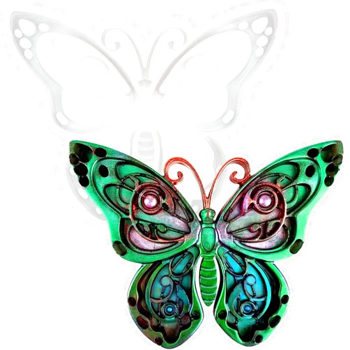 GETRIC Butterfly Resin Silicone Mold, 3D Animal Epoxy Resin Mold Large Animals Statue Making Epoxy Casting Mould Wall Desktop,Cabinets Decor Home Office Craft Art Decor (Butterfly)