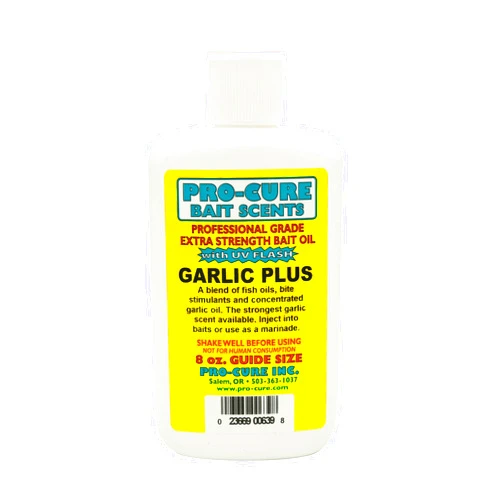 Pro-Cure Garlic Plus Bait Oil, 8 Ounce