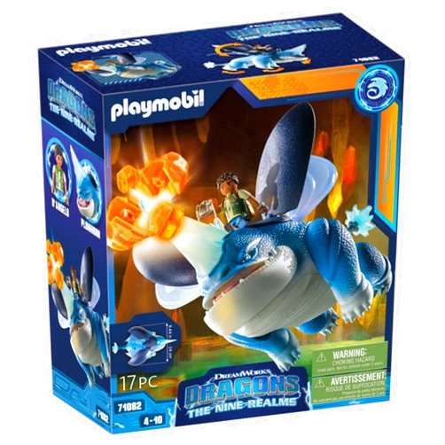 Playmobil Dragons Nine Realms: Plowhorn & D'Angelo