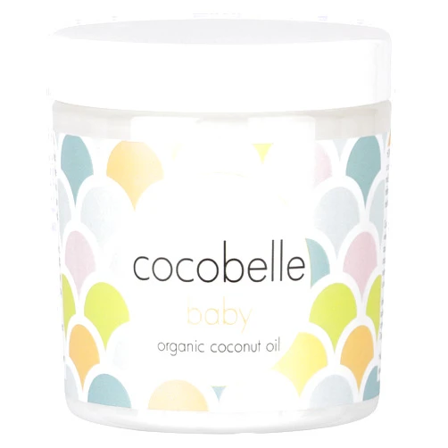 Cocobelle Baby Pure & Gentle Premium 100% Organic Virgin Coconut Oil for Babies – Perfect for Dry Skin, Eczema, Scalp/Cradle Cap, Bottom Balm, Nappy Rash Balm, Sores, Flaky Skin & Baby Massage Oil