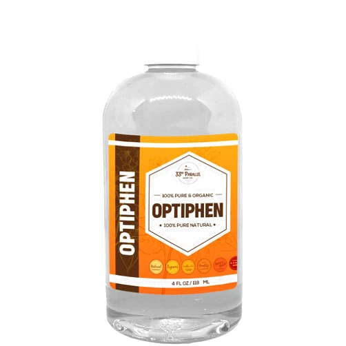 33RD PARALLEL SOAP CO. OPTIPHEN Natural Preservative (4 oz) Paraben-Free; Formaldehyde-Free; Water & Oil Soluble | Suitable for Soap Making, Lotions, Conditioners, Creams & More | Keeps Products Fresh & Safe | 4 Ounces
