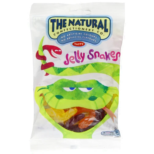 TNCC The Natural Confectionery Company Snakes Bag 200 g (Pack of 6)