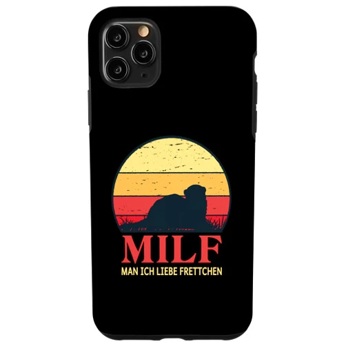Musteline black footed ferret iPhone 11 Pro Max Ferret Mom Dad Mustela Nigripes Case