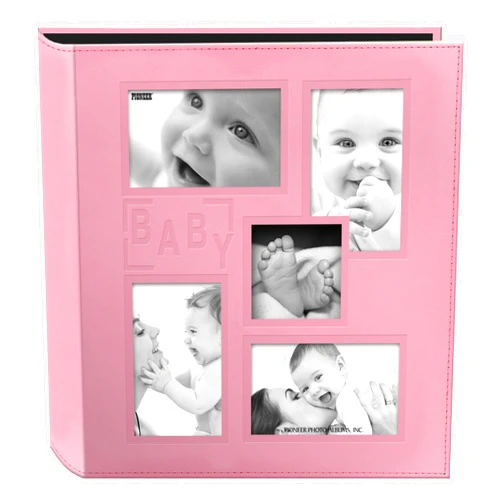 Pioneer Photo Albums 5COL-240B Pink Photo Album