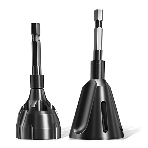 SIFFOI 2PCS Tungsten YG8 Carbide Chamfer Set, Professional External Burr Removal Deburring Drill Bit, Fits for 1/8