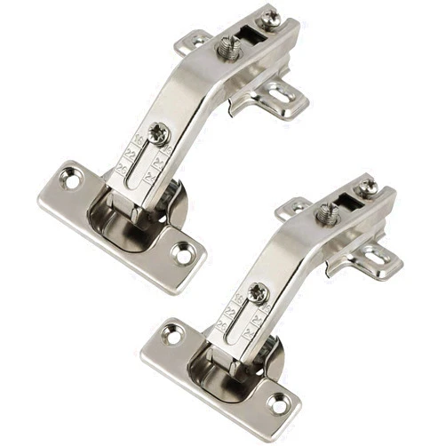 Probrico 1 Pair 135 Degree Corner Kitchen Cabinet/Cupboard Folded/Folden Door Hinges for Combination with Screws