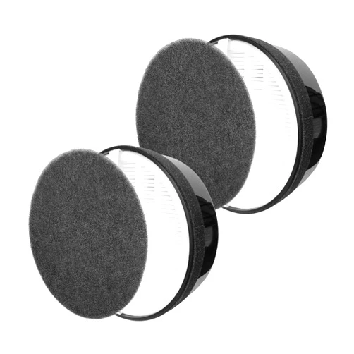 Flintar H13 Grade True HEPA Replacement Filters, Compatible with hOmeLabs True HEPA H13 Air Purifier HME020248N, 3-in-1 High-Efficiency True HEPA Filtration System, 2-Pack
