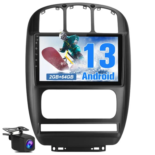 AWESAFE 【2+64】 Car Radio Stereo Android 13 for Dodge Caravan Chrysler Town&Country 2001-2007 with CarPlay Android Auto