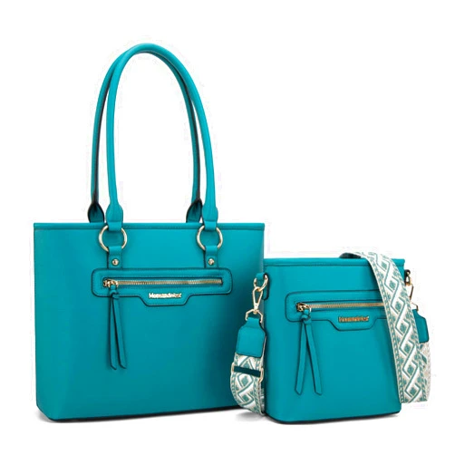 Montana West 2Pcs Handbags Sets for Women Large Tote Bags Cute Crossbody Purses