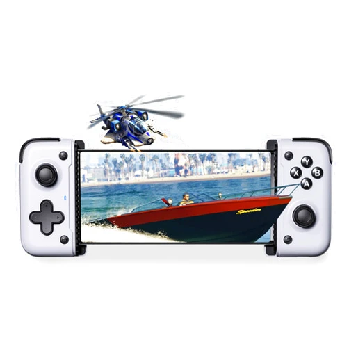 EasySMX M05 Mobile Gaming Controller for iPhone 15 Series (USB-C),Android Gaming Controller with Hall Trigger,Advanced Vibration,Plug & Play,Bluetooth (Type-C)