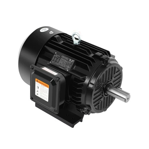 Cuilvu 5HP Electric Motor General Purpose Three Phase Motor Super Efficient 1480/1770 RPM,184T Frame 1-1/8“Shaft Diameter CW/CCW Cast Iron Shell 50/60 HZ