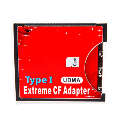 ChenYang SD SDHC SDXC to CF Type I Compact Flash Memory Card Adapter Reader Support16/32/64/128/256GB CF to SD Card Converter