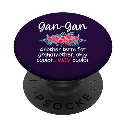 Gan-Gan Grandmother Design Edition Gan-Gan Definition PopSockets Standard PopGrip