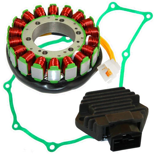 Caltric Stator & Regulator Gasket Compatible with Honda Vt750Cd2 Vt-750Cd2 Shadow Ace 1998-2000