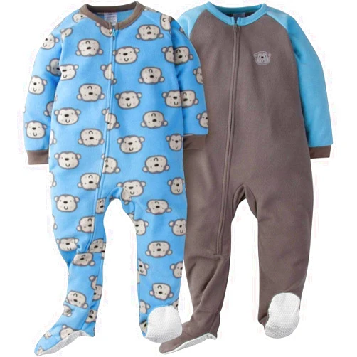 Gerber 2-Pack Toddler Boy Blanket Sleepers