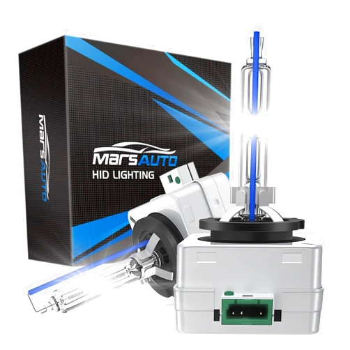 Marsauto D3S HID Bulbs, 6000K Cold White, Xenon Bulb, 3500 Hours Longevity, Waterproof Design, Up to 350% Brightness, 5 Minutes Installation, Pack of 2