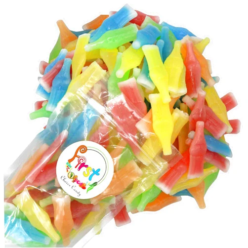 FirstChoiceCandy Wax Bottles Nostalgic Fun Candy Drink (1 Pound (Pack of 1))
