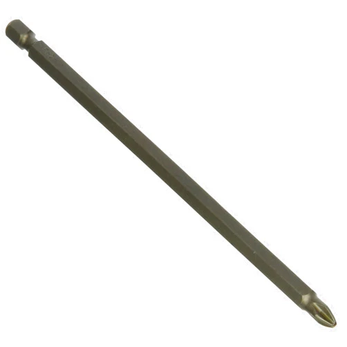 BOSCH CCP2601 6 In., Shank 1/4 In., P2 Point, Phillips Power Bit, Extra Hard, Bulk