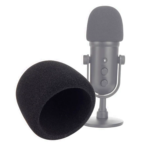 YOUSHARES Seiren V2 X Foam Cover or Razer Seiren V2 Pro Mic Pop Filter, Mic Cover Compatible with Razer Seiren V2 Pro and Razer Seiren V2 X USB Microphones, Block POPS by YOUSHARES