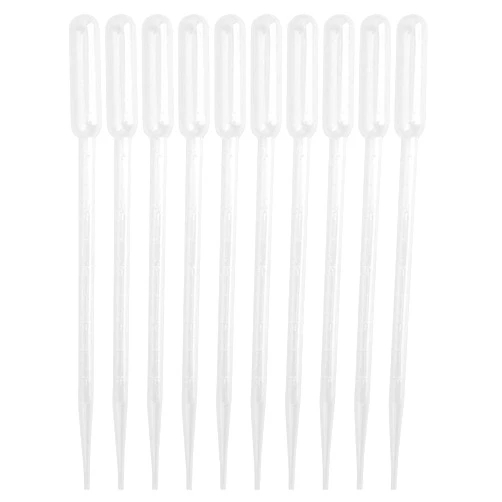 Yesallwas Plastic pippets Dropper 10ml 20Pcs, Large Pipette Dropper for Lab Measuring and distributing Liquid