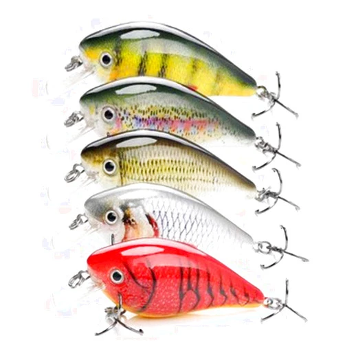 Codaicen Bait Fish Crankbait for Bass Fishing Fishing - Life-Like Bass Fishing Lures - Predatory Swimbait Fishing Lures - Catches Bass, Walleye, Pike
