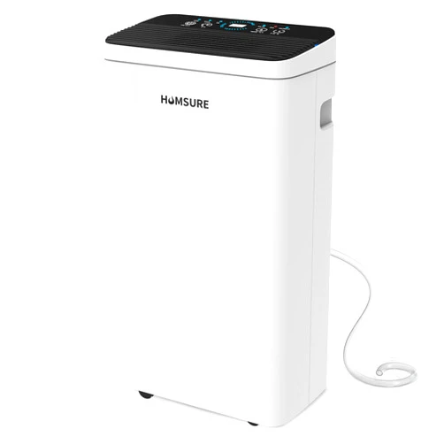 Humsure Dehumidifier 30 Pint 1500 Sq Ft, Dehumidifiers For Home, Dehumidifier With Drainage Hose In Basement Bathroom And Bedroom, Intelligent Humidity Control With 24 Hour Drying Timer