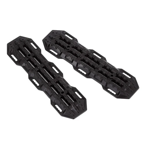 INJORA 2PCS Plastic Sand Ladder Recovery Board for 1:10 RC Crawler Axial SCX10 Tamiya CC01 TRX-4 D90 MST CFX (Black)
