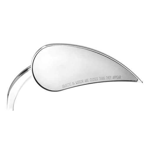 Arlen Ness 13-091 Chrome Rad III Mirror
