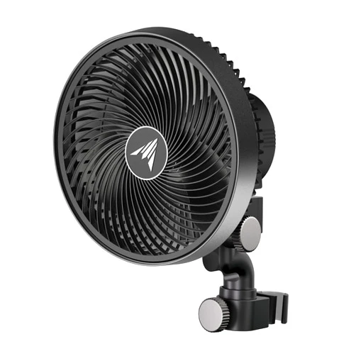 AC Infinity CLOUDRAY S6, Grow Tent Clip Fan 6” with Redesigned Long-Life EC Motor, Custom 10 Dynamic Wind Speeds and 10-Level Oscillation, Weatherproof IP-54, for Hydroponics Circulation Cooling
