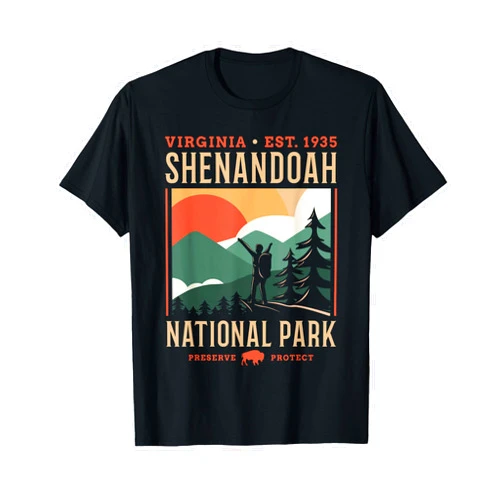 Shenandoah United States USA Unique Items Shenandoah US National Park Virginia Gift T-Shirt