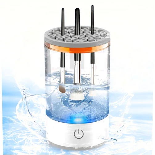 CINGALOOK Electric Makeup Brush Cleaner Washer, Makeup Brush Cleaner Machine, Beauty Blender Cleaners for Makeup Brush All Size, Great Gift for Makeup Artist, Wife or Girlfriend